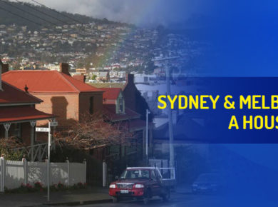 Sydney & Melbourne head for a house price tumble