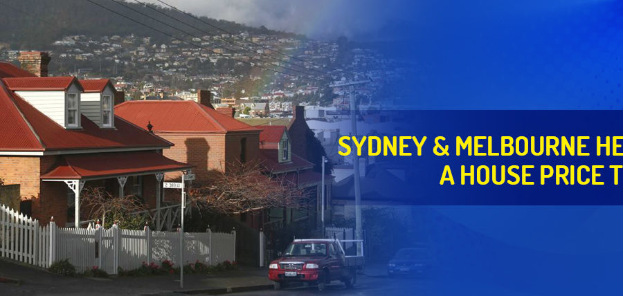 Sydney & Melbourne head for a house price tumble